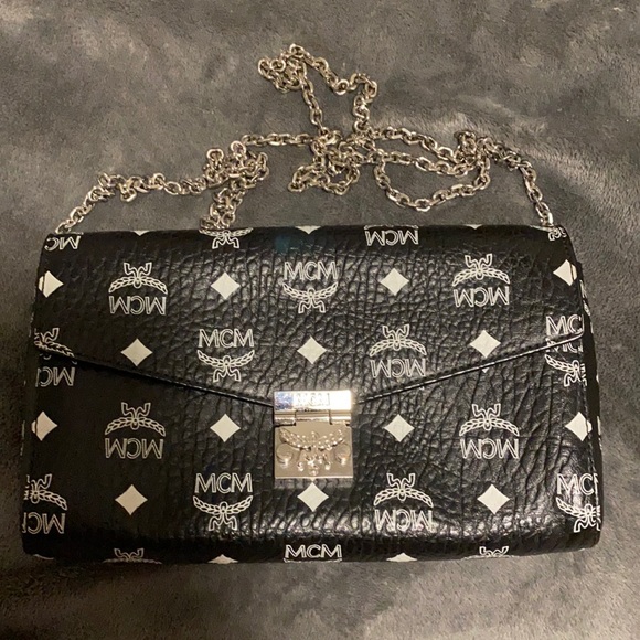 MCM Handbags - Authentic MCM Large Crossbody Wallet